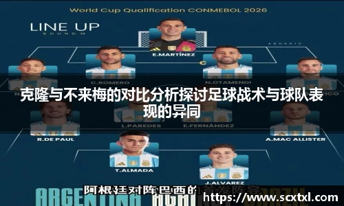 熊猫体育克隆与不来梅的对比分析探讨足球战术与球队表现的异同
